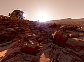 Mars exploration,artwork