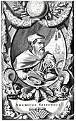 Americus Vespucius,Italian explorer