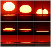 Sunset,composite image