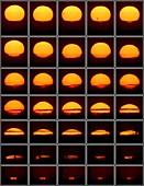 Sunset,composite image