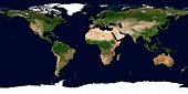 World map,August 2004