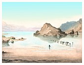 Desert mirage,1854 artwork