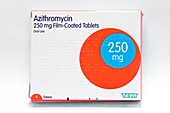 Azithromycin antibiotic drug