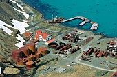 Grytviken whaling station,South Georgia