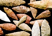 Stone Age blade fragments