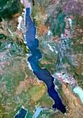 Lake Tanganyika,satellite image