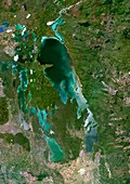 Lake Winnipeg,satellite image