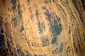 Aorounga Crater,Chad,satellite image