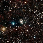 Star HD 87643 and reflection nebula