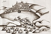 Portuguese outpost,Juda,1500s