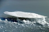 Cumulonimbus cloud,ISS image