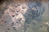 Volcanic field,Saudi Arabia,ISS image