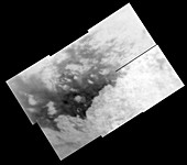 Titan's surface,Cassini image
