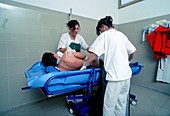 Physiotherapy for coma patient