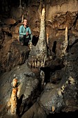 Cave stalagmites
