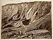 19th Century hydraulic gold mining