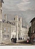 1838 Darwin's Christ College Cambridge