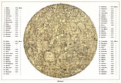 Lunar map,1822