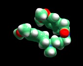 Ivabradine drug molecule