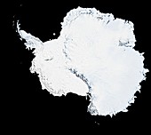 Antarctica,MODIS image