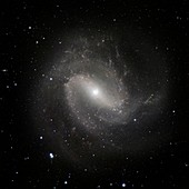 Spiral galaxy M83,infrared image