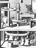 17th Century milling machine,artwork