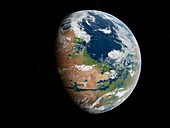 Terraformed Mars,artwork