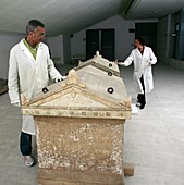 Ancient Greek sarcophagus