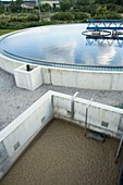 Water treatment works,France