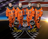 Final Space Shuttle crew