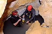 Cave research,Romania