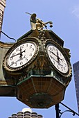 Ornate clock in Chicago