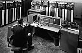 IBM 7090 computer,1960s