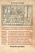 Italian book on surgery,1514