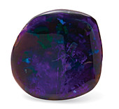 Black opal gemstone