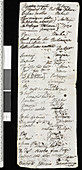 Robert Brown's expedition notes,1803
