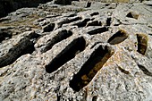 Rock tombs,Arles,France