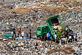 Rubbish dump workers,Sierra Leone