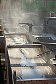 Geothermal well construction site,France