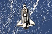 Discovery in orbit,STS-133
