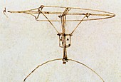 Leonardo's kite glider