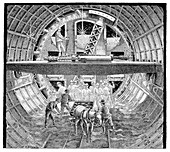 Tunnel construction,19th century