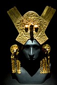 Gold headdress,Chimu Imperial