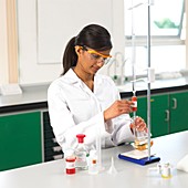 Titration experiment