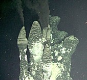 Underwater volcanic vent