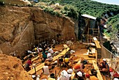 Excavations at Gran Dolina
