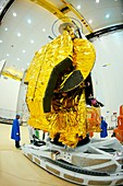 Hylas-1 satellite construction