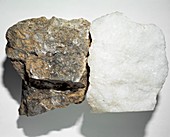 Limestone and marble