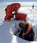 Antarctic research expedition