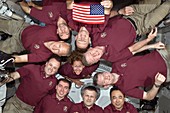 ISS Expedition 28 and STS-135 crews